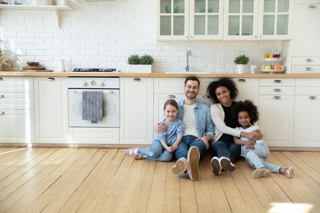Happy family — Burke Emergency Restoration brings your home back to life